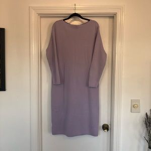 Ann Taylor Lavender Sweater Dress
